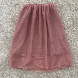 H&M Dusty Pink Kids Skirt